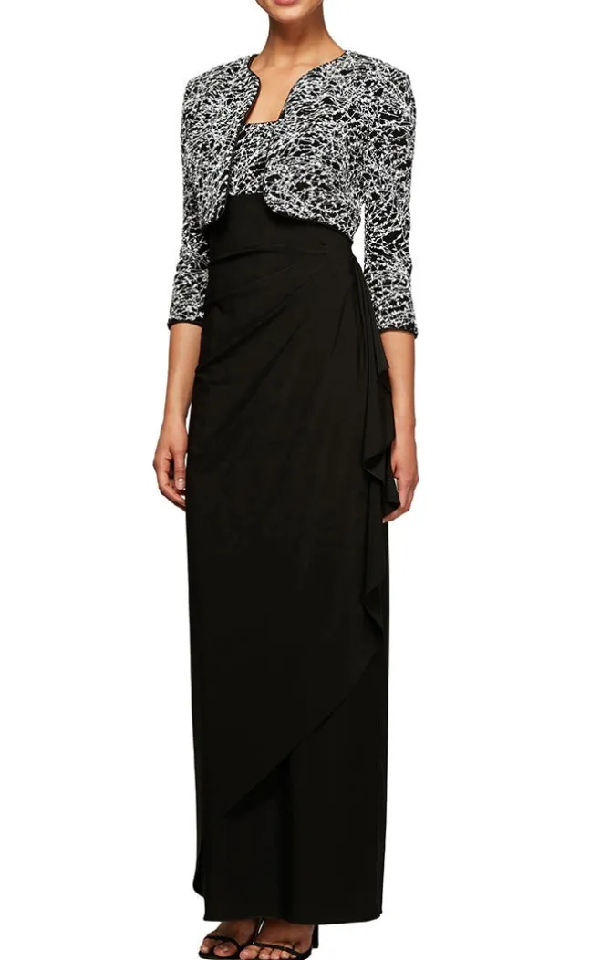 Empire Waist Bolero Jacket Dress