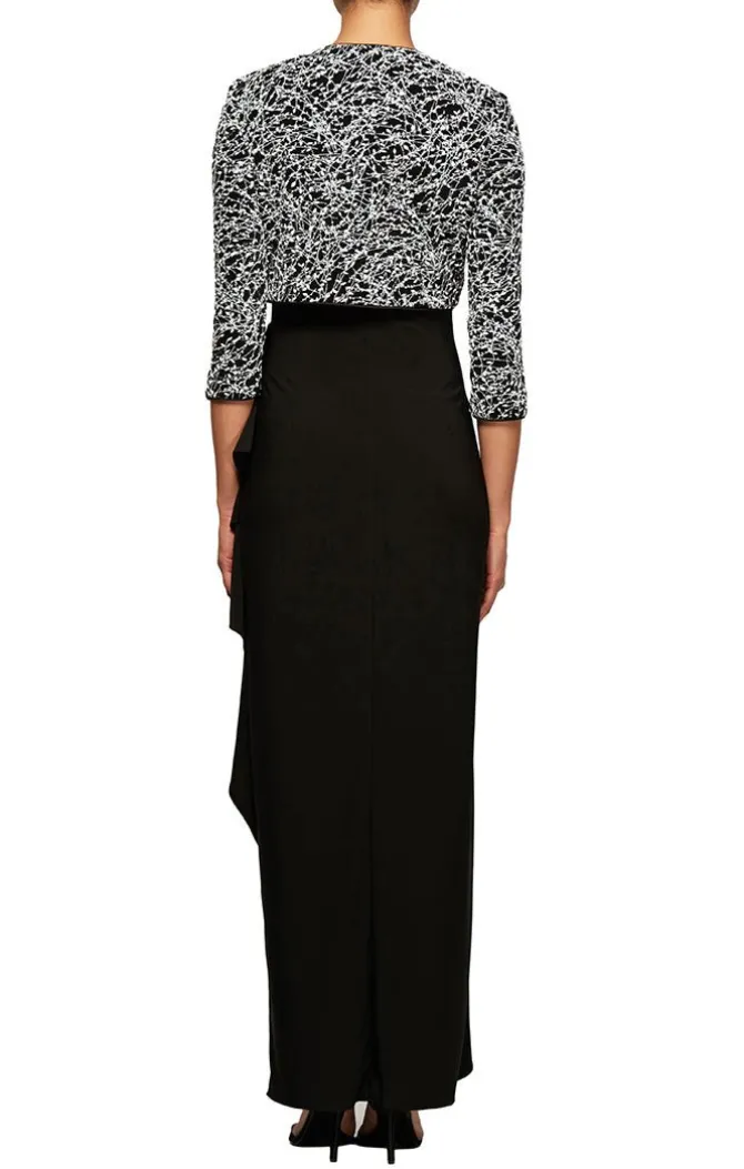 Empire Waist Bolero Jacket Dress