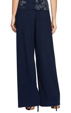 Petite Matte Jersey Straight Leg Long Pant