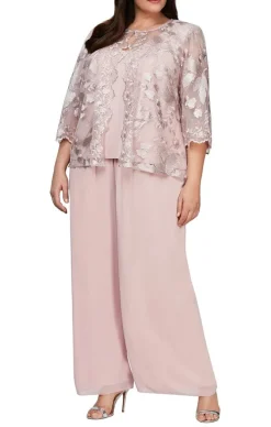 Plus Chiffon Pant