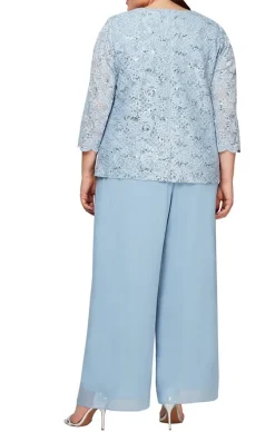 Plus Chiffon Pant