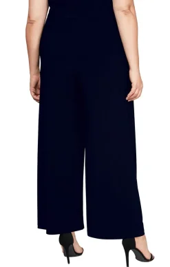 Plus Matte Jersey Straight Leg Long Pant